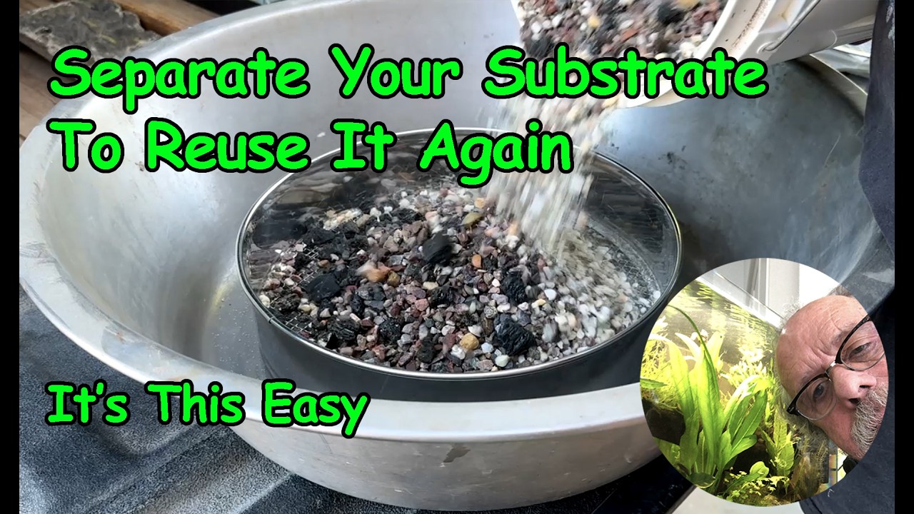 Separating Out Used Sand and Gravel