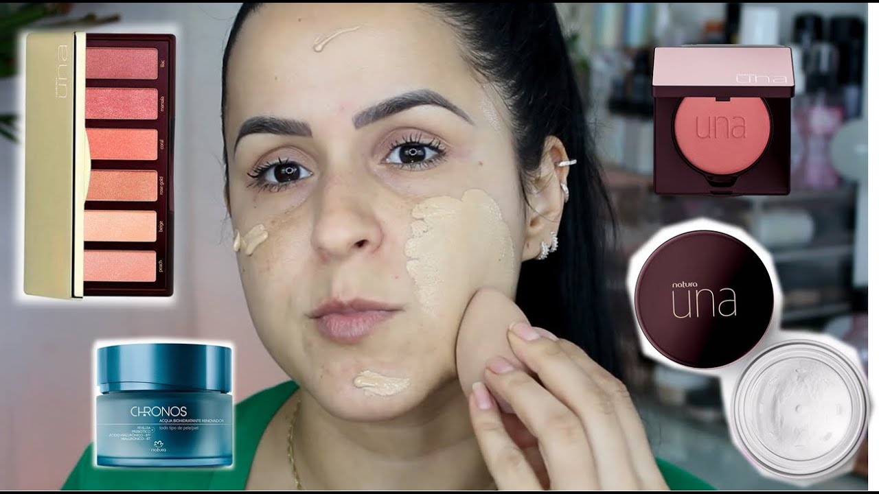 TESTANDO LANÇAMENTOS NATURA - MAKE COMPLETA