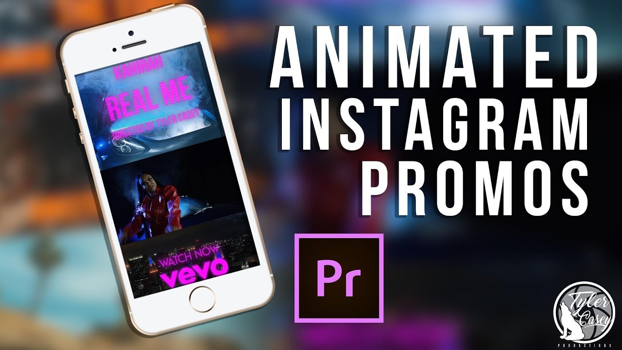 Animated Instagram Music Video Previews -Adobe Premiere CC