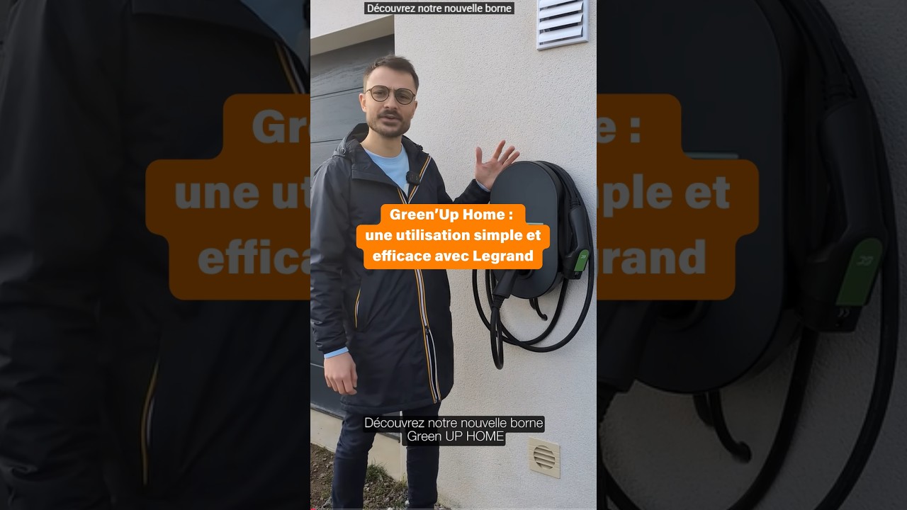Green’Up Home : une utilisation simple et efficace avec Legrand. #Shorts