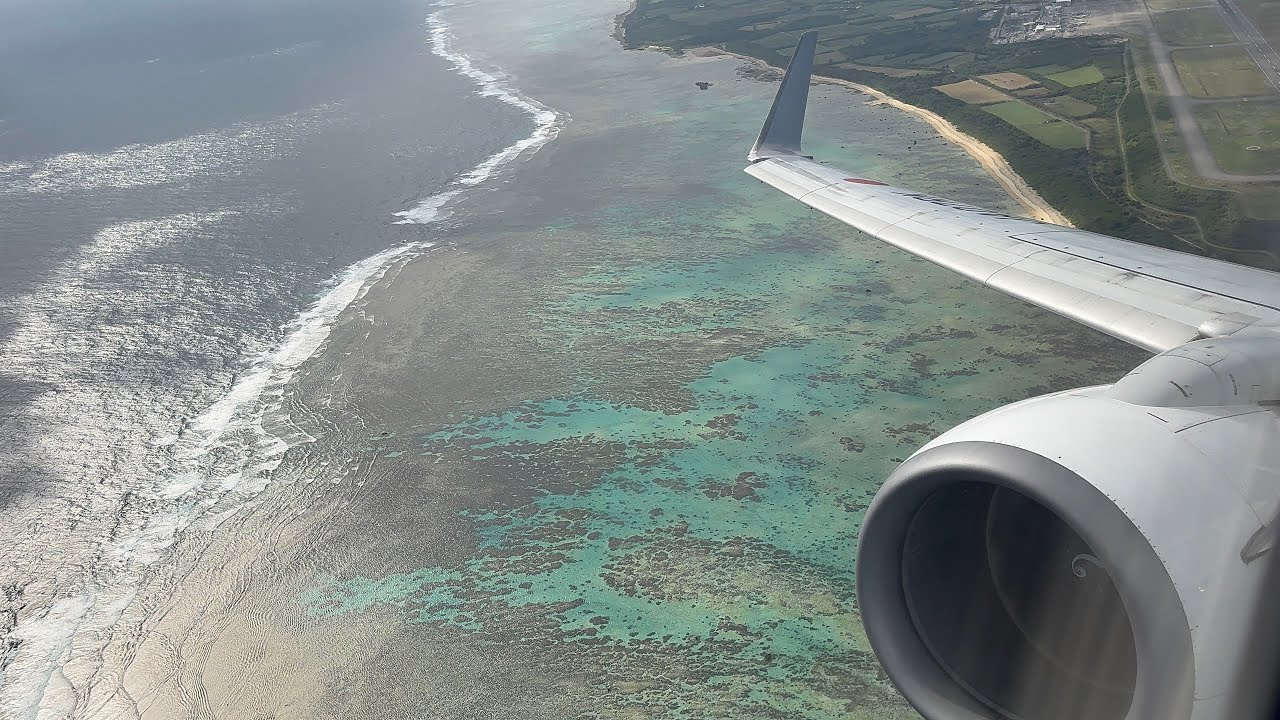 JTA Boeing737-800 石垣空港出発&羽田空港到着