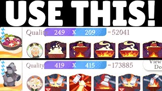 The BEST Crafting Decks For LEVEL 9: KITCHEN & FORGE! Homestead | AFK Journey