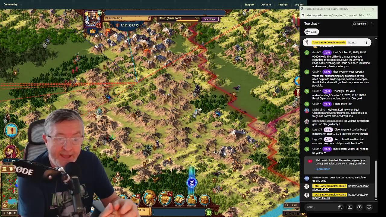 Total Battle - Trials of Olympus - LIVE