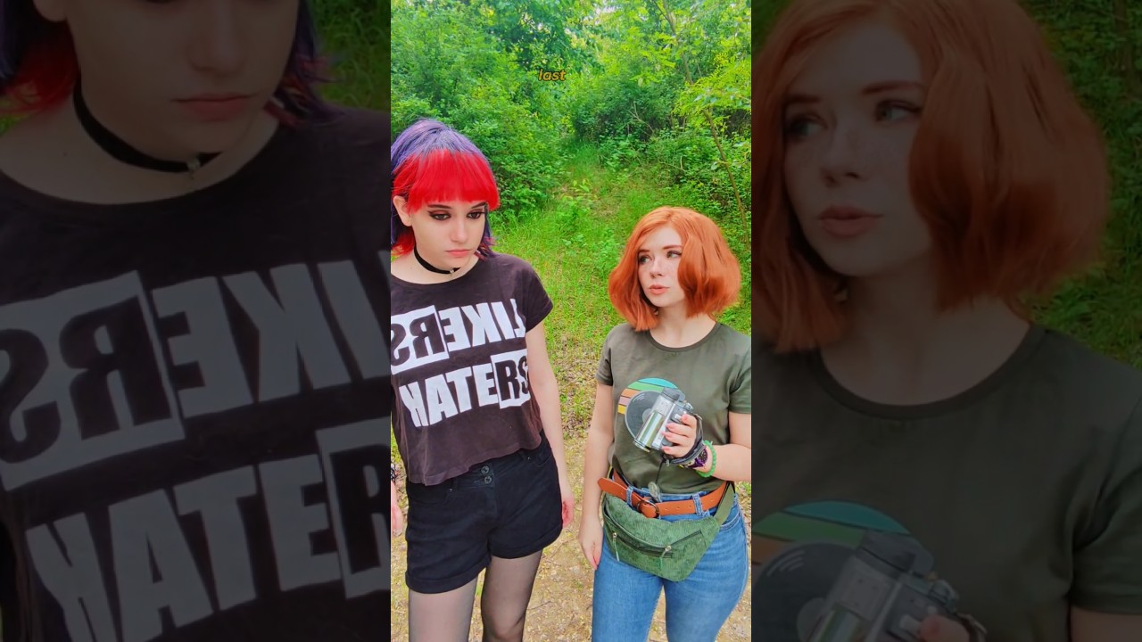 The guy you kicked | Nora & Swann @nikkihatsunecosplay Lost Records #cosplay #shorts