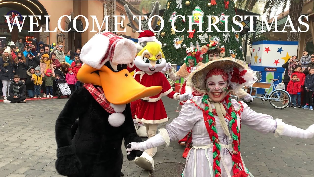 [4K] NAVIDAD PARQUE WARNER 2018- WELCOME TO CHRISTMAS