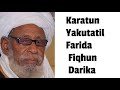Karatun Yakutatil Farida Fiqhun Darika Daga Sheikh Dahiru Bauchi RTA Kashi Na 1