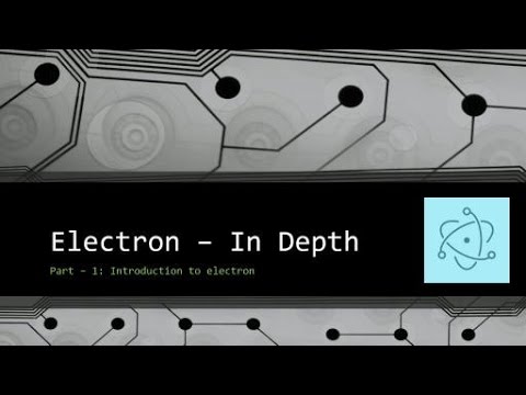 1  Introduction to electron