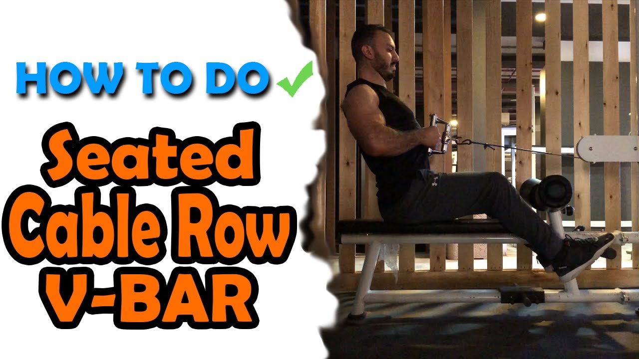 HOW TO DO seated cable row - YouTube
