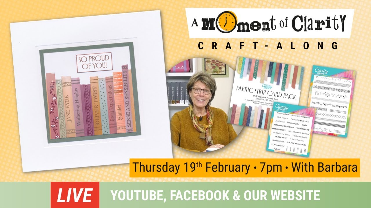 Books Craft Along with Barbara Gray - Thursday 19th February 2026 at 7pm