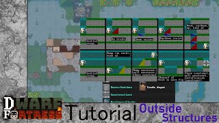 Dwarf Fortress Premium Tutorial: Building Up! (Building Outside) and Office!