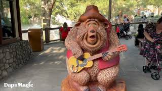 Big Al Statue In Disney California Adventure | Disneyland Resort 2024 4K