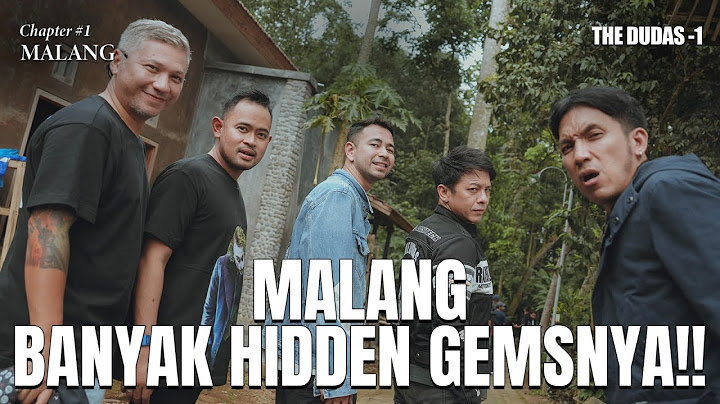 THE DUDA'S -1: DIAJAK RIDING BARENG JURAGAN MALANG, TERNYATA BARU TAHU ADA YANG KAYA GINI DI MALANG!