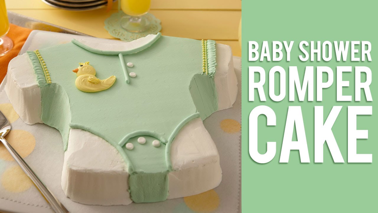 How to Make a Baby Shower Cake - YouTube