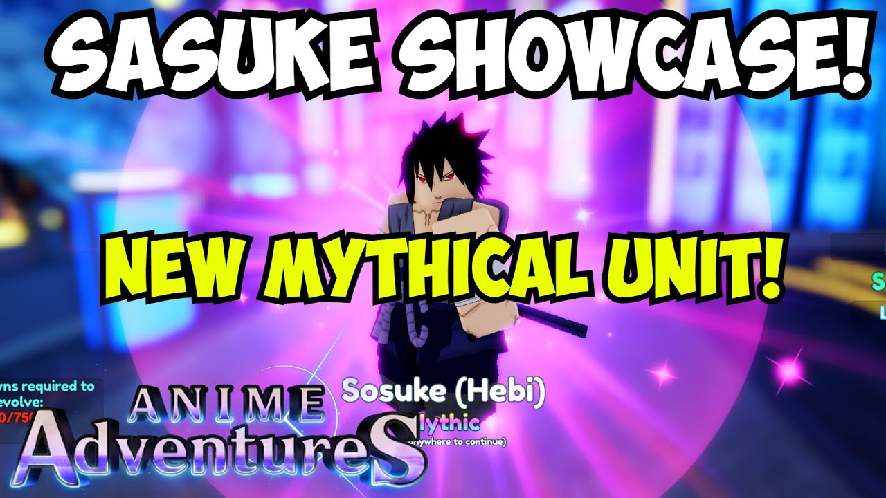 UPD 10.7.5] Anime Adventures Tier List Ft. Sasuke, Shisui & Itachi Mythic  Evo! 