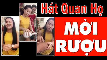Quan Họ mời rượu