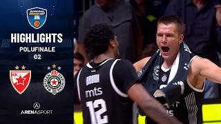 Crvena zvezda - Partizan 78:89 | ADMIRALBET ABA LIGA (polufinale) G2 | 21. maj 2026.