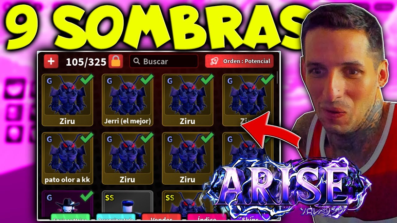 🚨COMO EQUIPAR 9 SOMBRAS EN ARISE CROSSOVER ROBLOX - YouTube