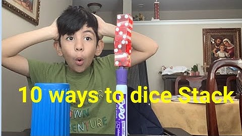 10 ways to dice ￼Stack￼￼