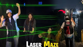 Download lagu Yeh log mujhe zabardasti zipline karwa rahe😱| Jo yeh laser game jeetha usko 100 dollar milenge😍