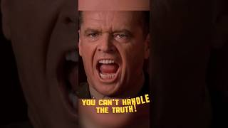 You cant handle the truth A Few Good Men MOVIE REACTION
