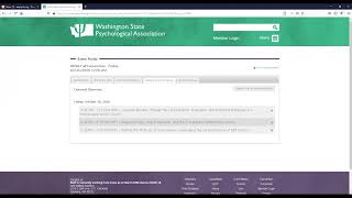 Fall 2020 Convention - Event Portal