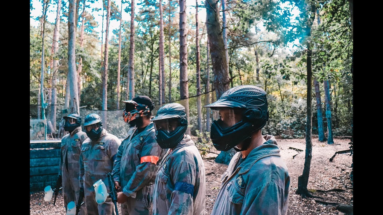 PAINTBALL BROLL || DELTA FORCE LONDON