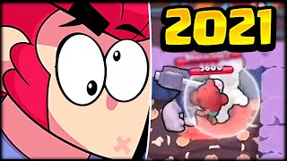 LOS PRIMEROS FUNNY MOMENTS DE 2021 - Brawl Stars - WithZack