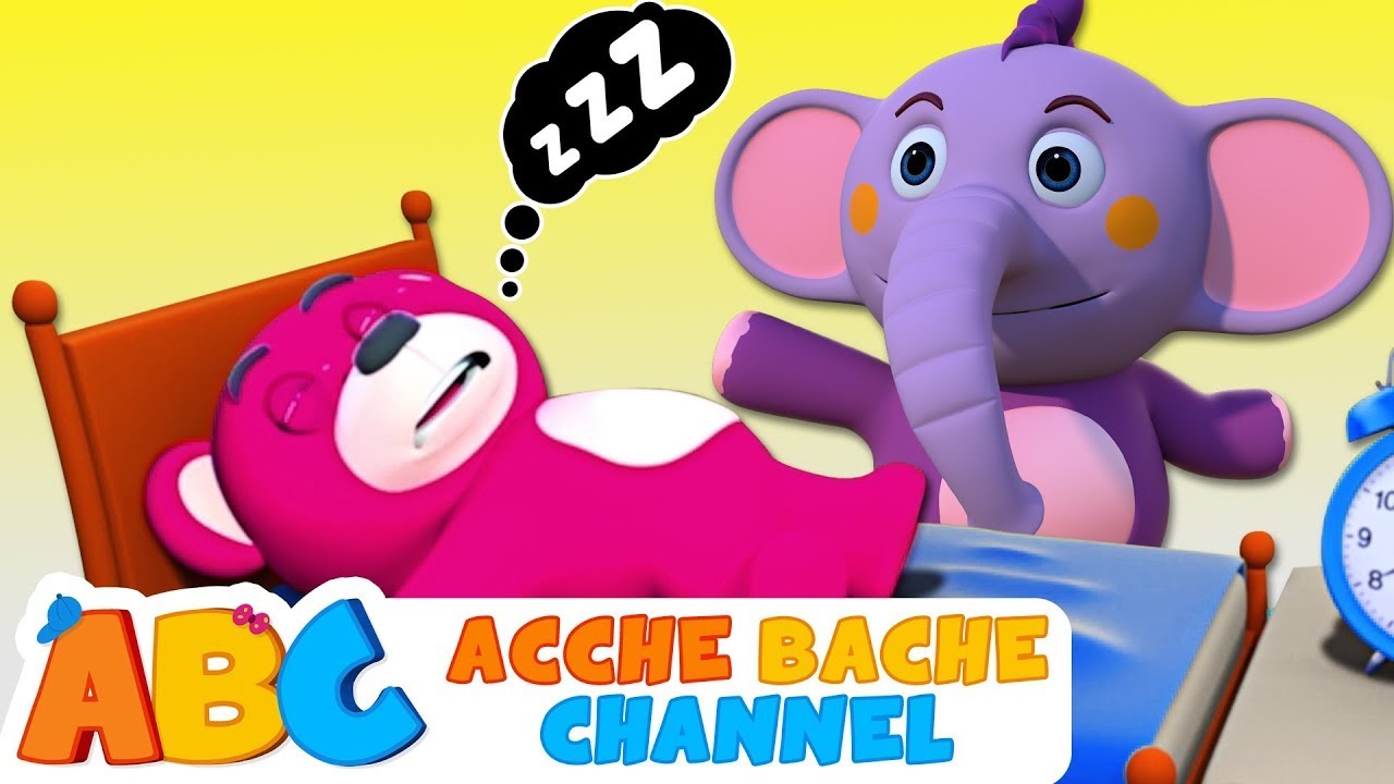 ABC Hindi | Colorful Teddy Bears- रंग सीखें हिंदी में | Hindi Nursery  Rhymes | Acche Bache Channel - YouTube