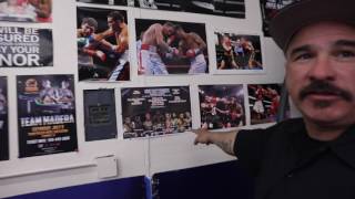 Gym Tour: Coach Tommy gives a tour Main Event Boxing Gym in Fresno, CA