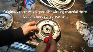 Myford Super 7 and ML7 motors - modification from plain to ball bearings