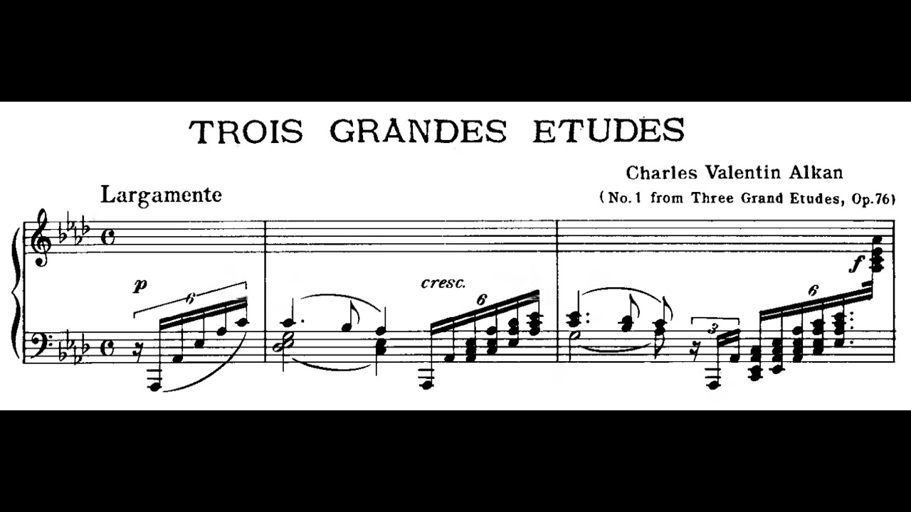 Alkan, Concerto da camera for piano, op. 10 n. 2 in C# minor (1833
