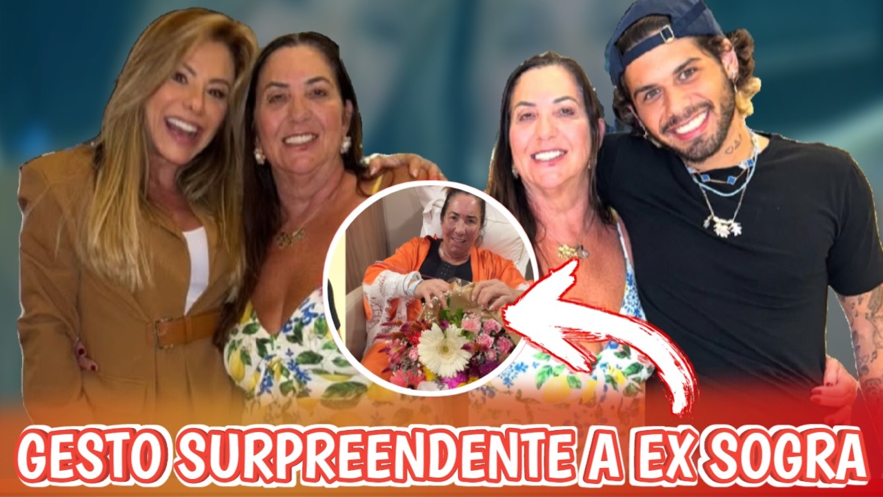 Zé Felipe SURPREENDE ex-sogra com flores! Reação de Poliana Rocha é tudo