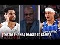 Magic-Pistons Game 7 REACTION 🍿 Tobias Harris 'was the difference tonight' - Shaq | Inside the NBA