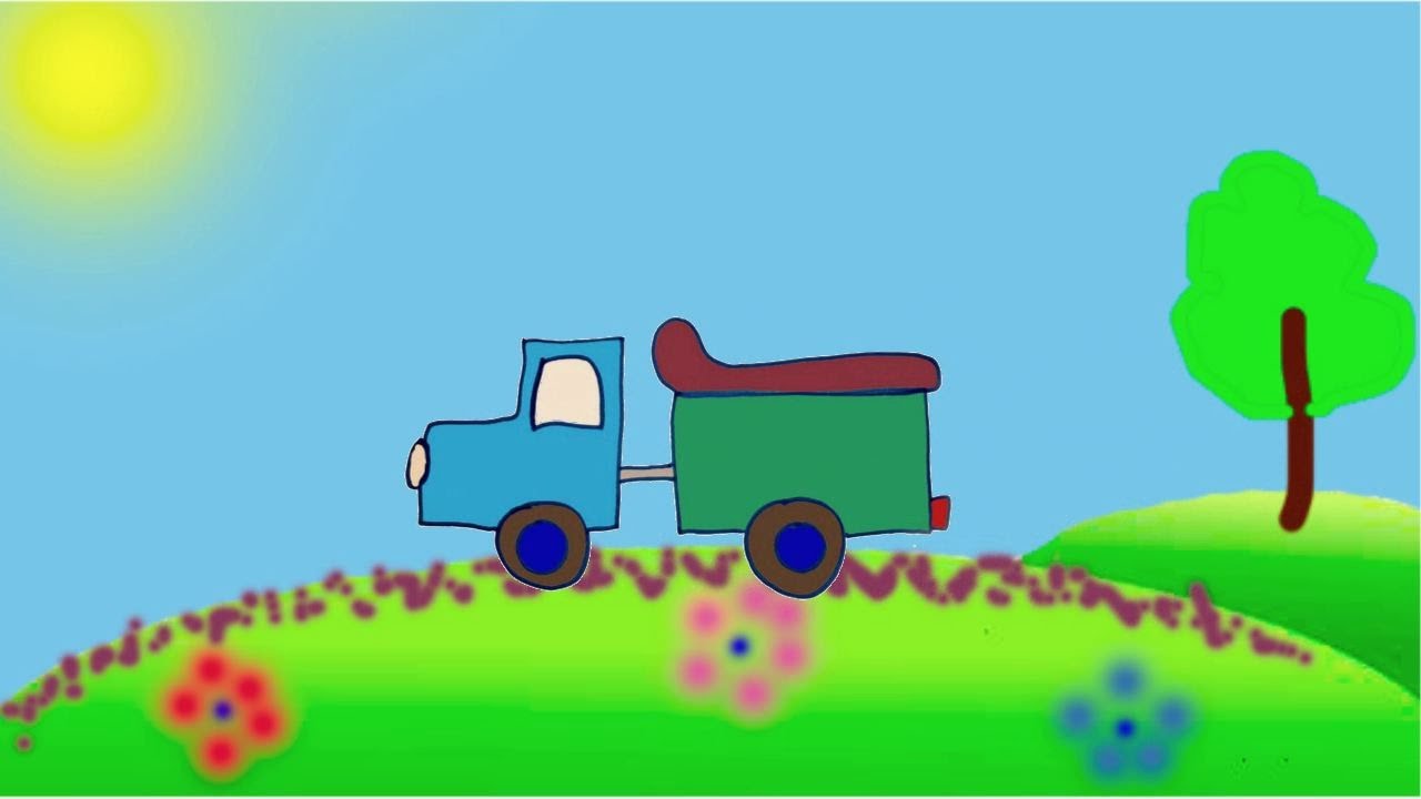 Нива рисунок для детей