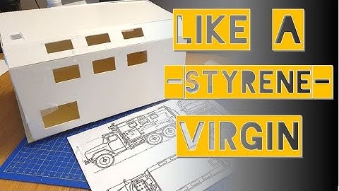 Styrene Build Alert!!! Yes, Andrew Finally Starts His 1:12 King Kong CA30 Rear Box Unit