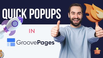 The power of  quick popups | groovepages tutorial