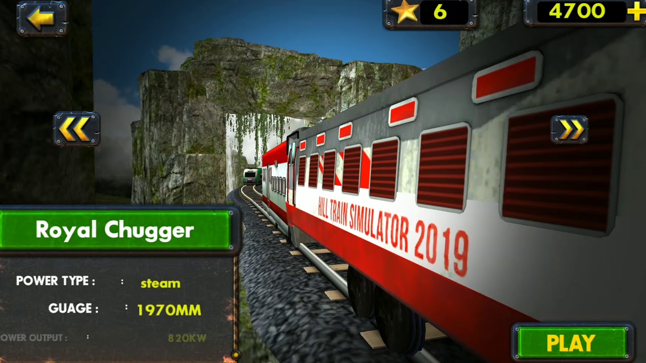 Hill Train simulator 2019 MOD APK cover