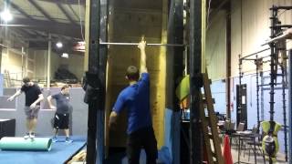 Ninja warrior One arm salmon ladder progression