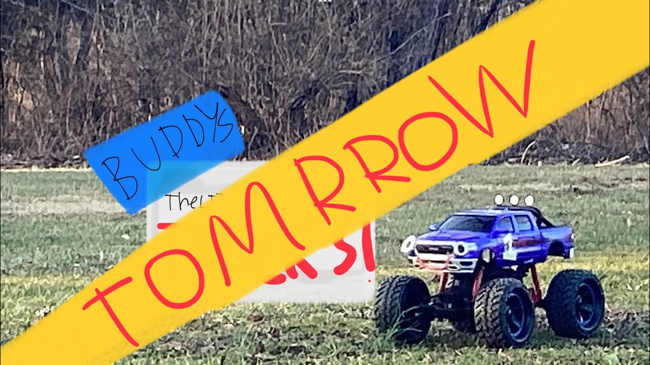 Buddy the little blue monster trucks came out tomorrow(cancelled) YouTube