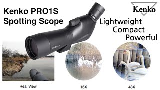 KENKO PRO1S spotting scope - Compact, lightweight with powerful zoom