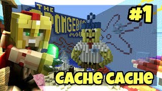 MINECRAFT PS4 - CACHE CAHE #1 - C'EST BOB L'ÉPONGE CARRÉ !