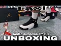 Unboxing jordan jumpman pro og taxi and on feet