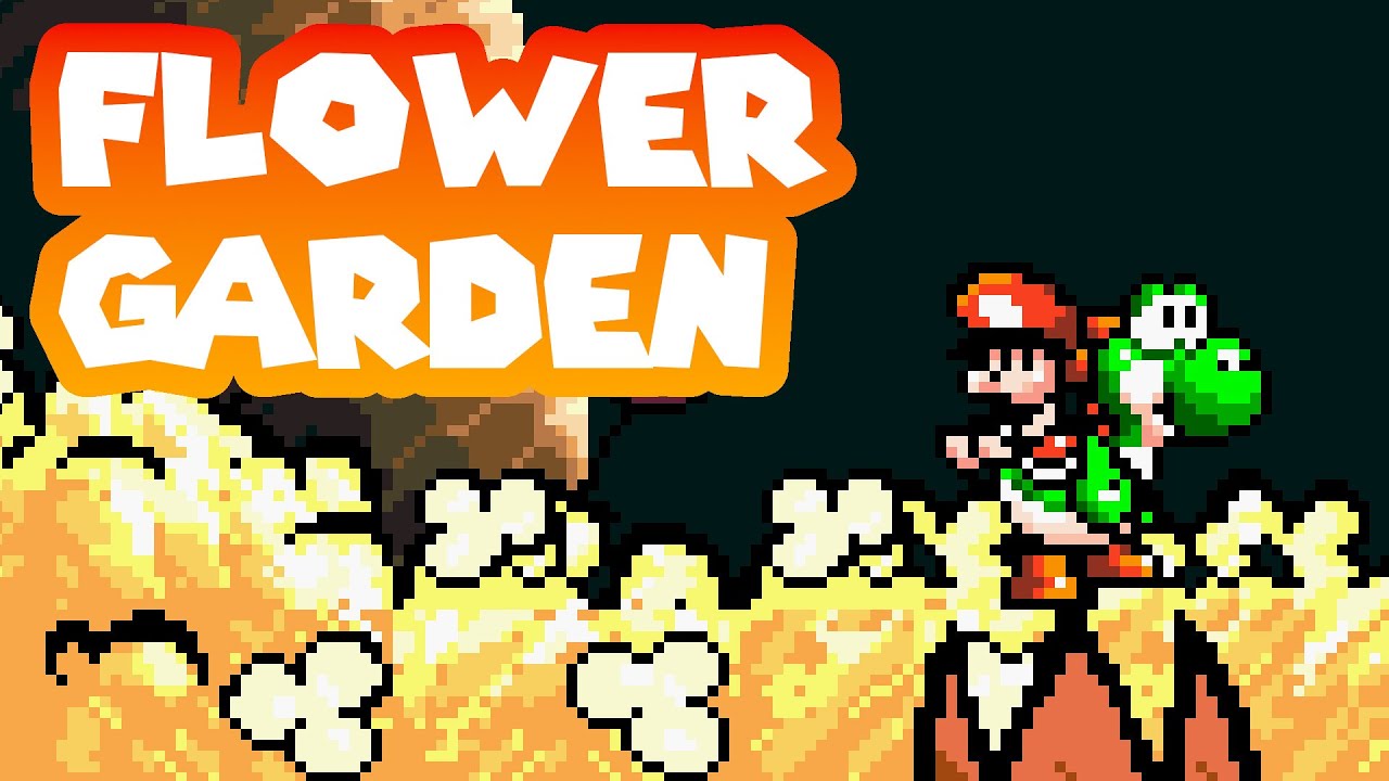 Flower Garden [Remastered] Super Mario World 2 Yoshi's Island YouTube