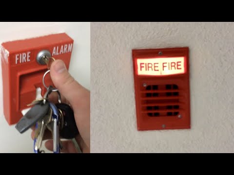 Testing the Fire Alarms at my dads Kingsport office   System Test 5. (Finally!) Fire Alarm Test #57