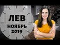 ЛЕВ. Гороскоп на НОЯБРЬ 2019 | Алла ВИШНЕВЕЦКАЯ