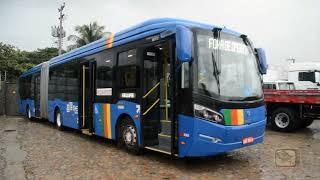 Ônibus articulado Volkswagen de testes para Fortaleza screenshot 1