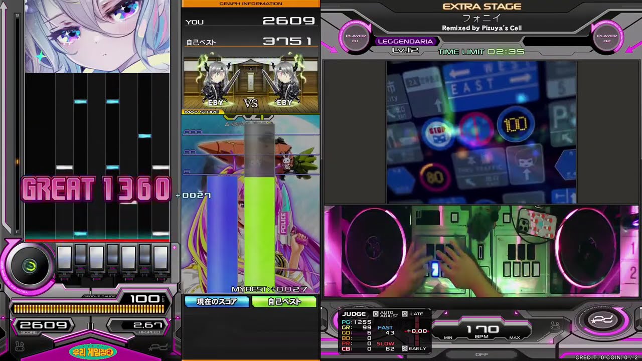Beatmania IIDX 32 Pinky Crush] フォニイ SPL FULLCOMBO BP0 正規