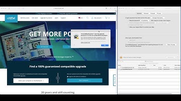 Using the Crucial Memory System Scanner for Mac