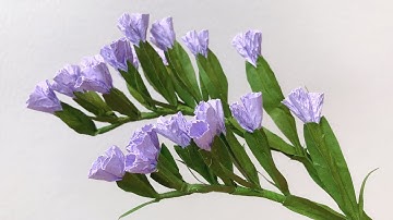 ABC TV | How To Make Statice Paper Flower - Craft Tutorial