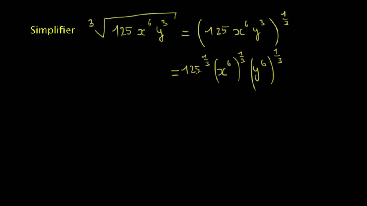 Comment Enlever Une Racine Carree Dans Une Equation